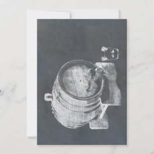 Invitación Whisky Barrel