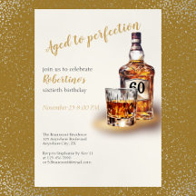 Whisky para Hombres Envejecido a la Perfección Cum