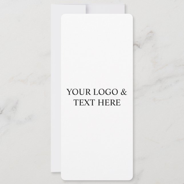 Invitación White Personalized – Your Logo & Text Here (Anverso)