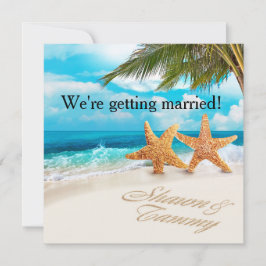 Invitación White Sands Starfish PIDIÉNDOME POR SUS NOMBRES EN
