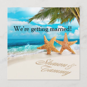 Invitación White Sands Starfish PIDIÉNDOME POR SUS NOMBRES EN