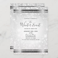 White Sparkle Elegant Winter Wonderland Event