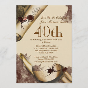 Invitación Whodunnit del beige de la investigación del