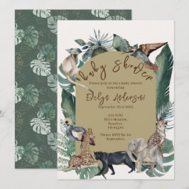 Invitación Wild Baby Shower