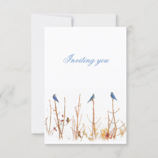 Invitación Wild Bird Design Invitation