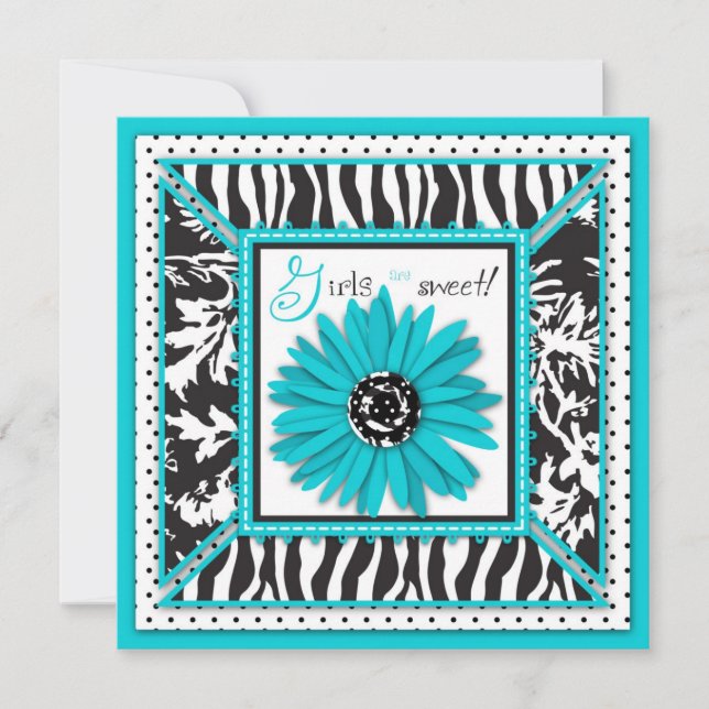 Invitación Wild Garden EB Invitation Square (Anverso)