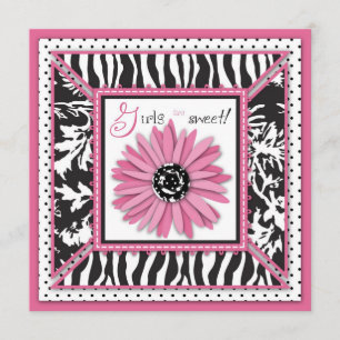 Invitación Wild Garden HP Invitation Square