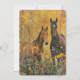 Invitación Wild Horse Meadow