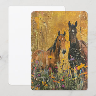 Invitación Wild Horse Meadow