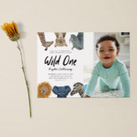 Wild One Safari Theme First Birthday Party Photo