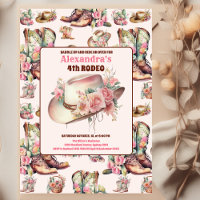 Wild West Cowgirl Country Western Birthday Party