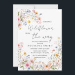 Invitación Wildflower Baby Shower Invitation Girl<br><div class="desc">Celebrate your little one with this elegant and timeless “Our Little Wildflower” baby shower invitation 🌸🦋

Featuring soft watercolor florals arranged in a natural,  flowing composition with delicate butterfly accents,  this design creates a light,  airy,  and beautifully refined look—perfect for a heartfelt baby shower celebration.</div>