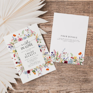 Invitación Wildflower Bridal Shower