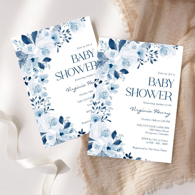 Invitación Wildflower Floral Baby Shower (Subido por el creador)