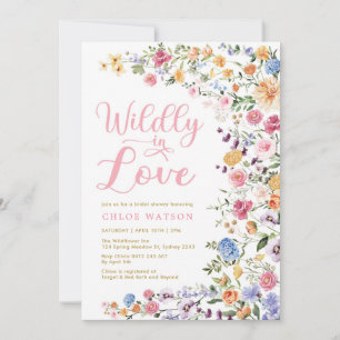 Invitación Wildflower Garden Bridal Shower