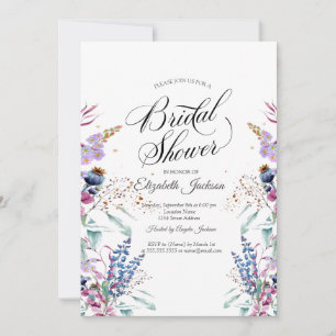 Invitación Wildflower Meadow Bridal Shower