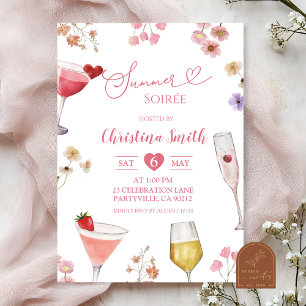 Invitación Wildflower Meadow Summer Soirée