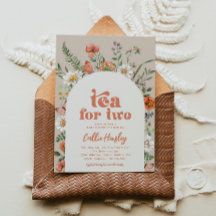 Wildflower Tea Fiesta Baby Shower