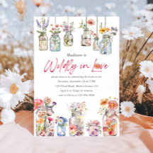 Wildflower Watercolor Bridal Shower