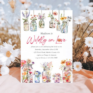 Invitación Wildflower Watercolor Bridal Shower