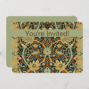 Invitación William Morris Arte Persa Oriental de Alfombras