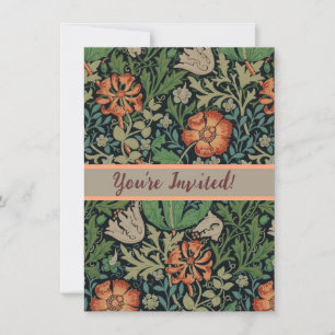 Invitación William Morris Compton Wallpaper Classic