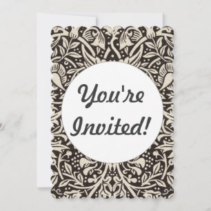 Invitación William Morris Daffodil Fondo de pantalla Floral