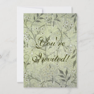 Invitación William Morris Jasmine Botanical
