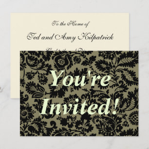 Invitación William Morris Venetian Damask Brocade