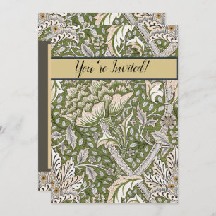 Invitación william morris windrush floral classic