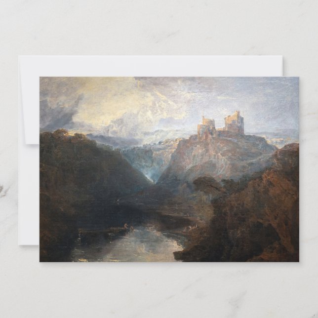 Invitación William Turner - Castillo Kilgarren, Pembrokeshire (Anverso)