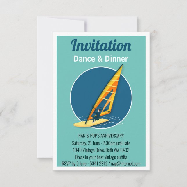 Invitación Windsurf (Anverso)