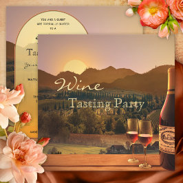 Invitación Wine Tasting Party Invitation
