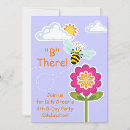 Invitación Wing-Nutz™_Bumble Bee_purple_B Ahí!