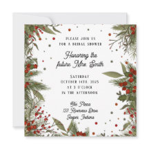 Winter Berries elegante novia de inespiritualidad 