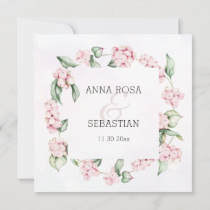 Invitación *~* Winter Berry AR12 QR RSVP Boho Boda