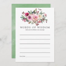 Winter Bridal Shower Floral Advice para futuras no