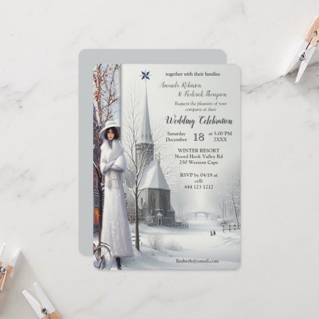 Invitación Winter Celebrations in Amsterdam (Anverso/Reverso In Situ)