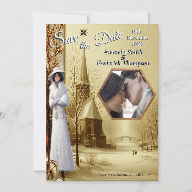 Invitación Winter Celebrations in Amsterdam (Anverso)