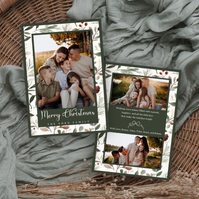 Invitación Winter Fresh Christmas Card (Subido por el creador)