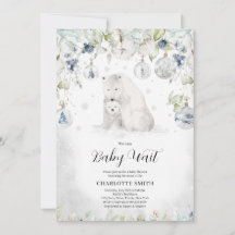 Winter Polar Bear Baby Shower
