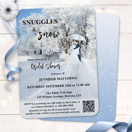Invitación Winter Wonderland Bella Artes Bridal Shower