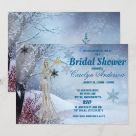 Invitación Winter Wonderland Boda Bridal Shower