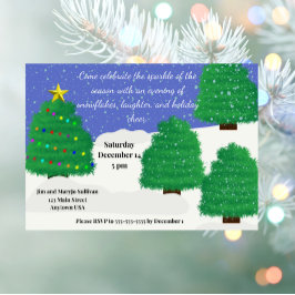 Invitación Winter Wonderland Invitation