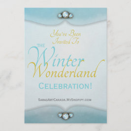 Invitación Winter Wonderland Invitation