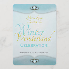 Invitación Winter Wonderland Invitation