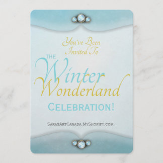 Invitación Winter Wonderland Invitation