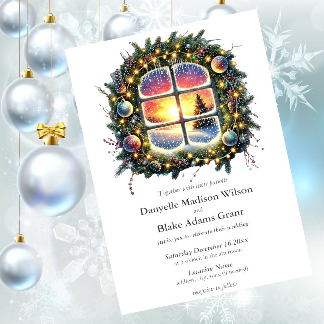 Invitación Winter Wonderland navidades (Subido por el creador)
