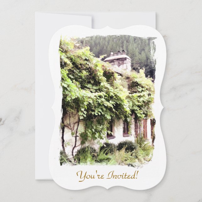 INVITACIÓN WISTERIA COTTAGE (Anverso)