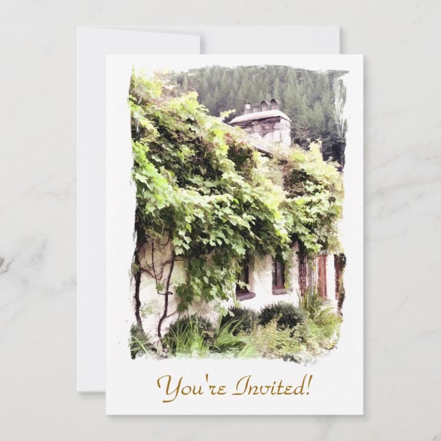 INVITACIÓN WISTERIA COTTAGE (Anverso)